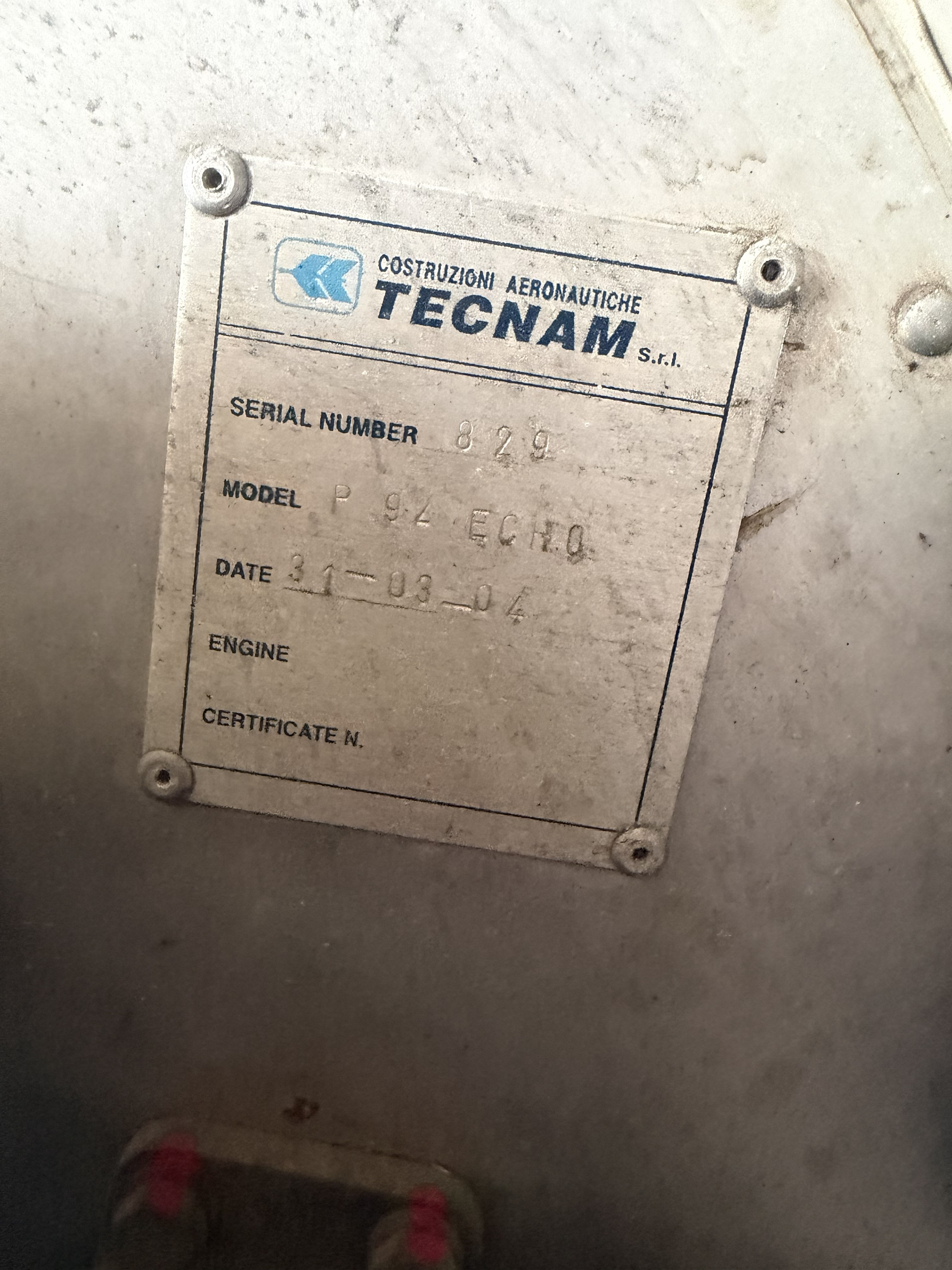 Tecnam P92 Echo Classic del 2004, photo 4